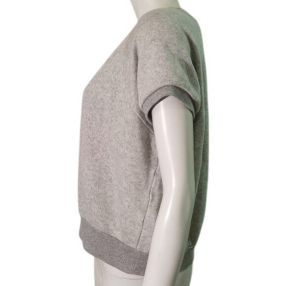Rag and Bone grey short sleeve sweatshirt size S - Picture 4 of 7